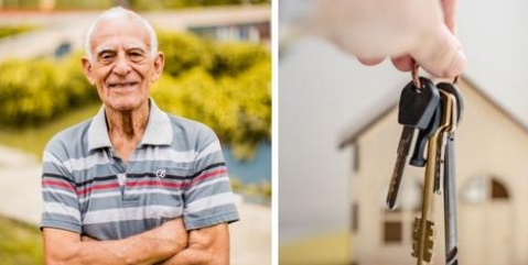 Mit 86 Jahren kauft sie ihr erstes Haus: 'Ich wollte schon immer eine eigene Wohnung haben '